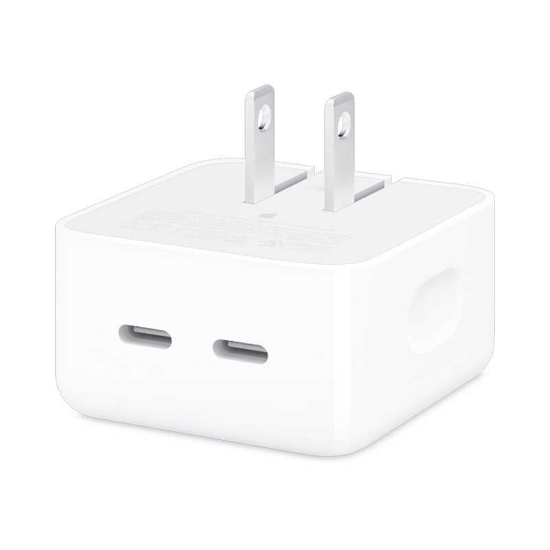 35W Dual USB-C Port Compact Power Adapter