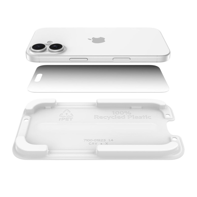 InvisiGlass Privacy Filter Screen Protector for iPhone 17 / iPhone 16 Pro, Gen 2