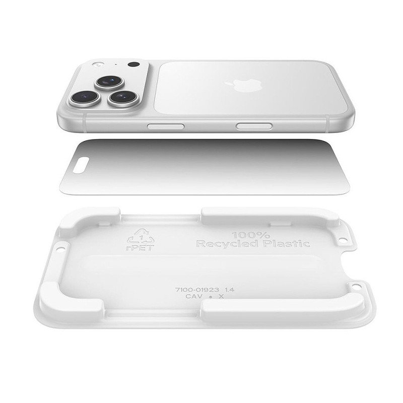 Belkin InvisiGlass Privacy Treated Screen Protector for iPhone 17 Pro - , 9H Scratch-resistant